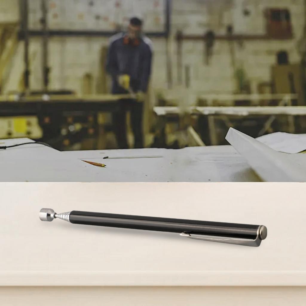 Strong Magnetic Pickup Pocket Clip 1.5LB Long Retractable