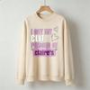 I Got My Clit Pierced At Claire’s Pink Heart Graphic Sweatshirt Funny Slogan Print Pullover Novelty Streetwear Casual Sweatshirt