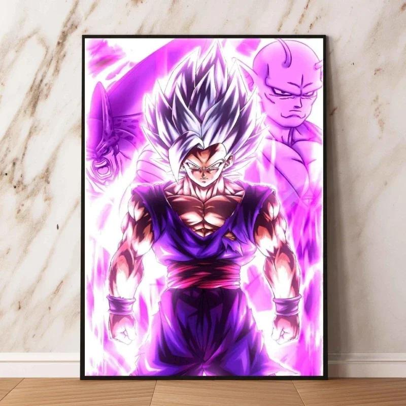Anime Canvas Painting Print Picture Goku Vegeta Hd Poster Children's Bedroom Decoration Wall Art Home Prints Gifts