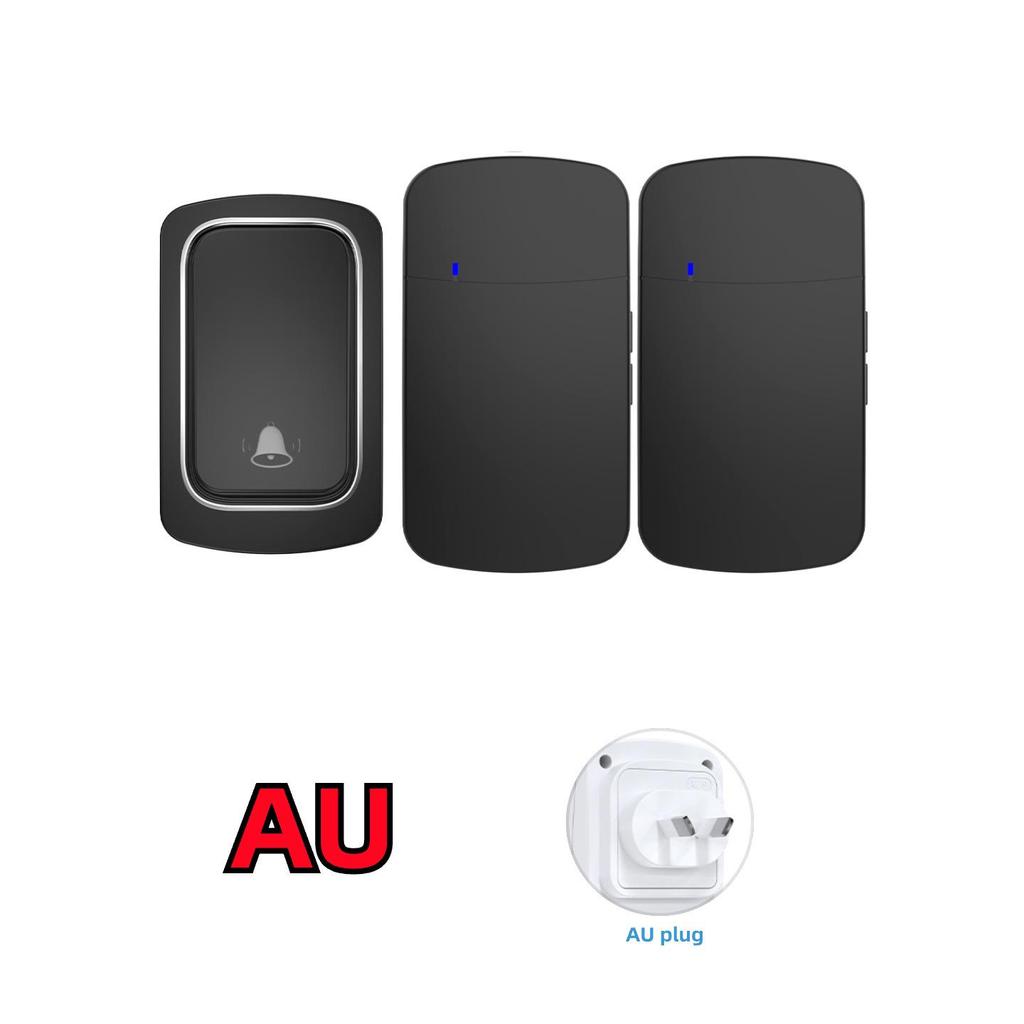 Self-Powered Wireless Doorbell, Australian Standard, Waterproof, High-Volume, Kinetic Energy, Remote Caller
