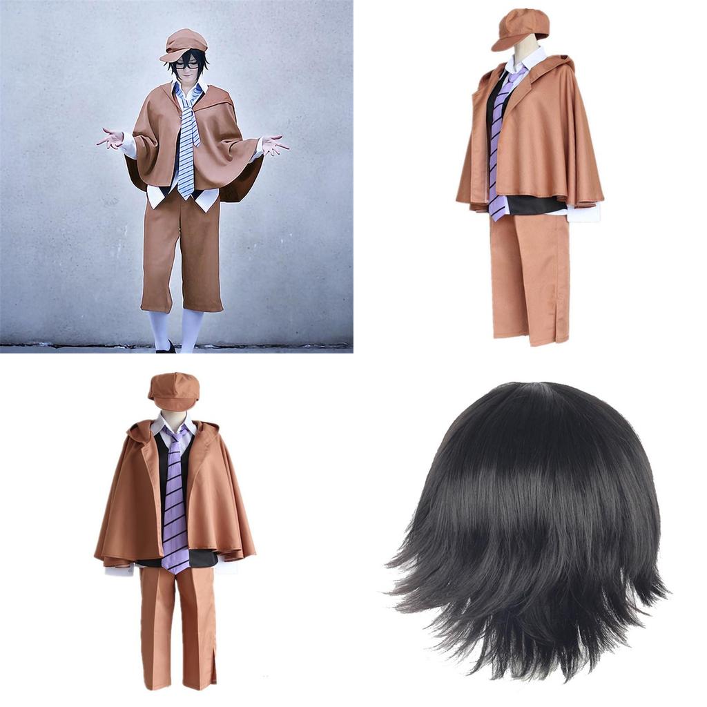 Japanese Anime Bungo Stray Dogs Detective Uniform Costume With Perfect Stitches