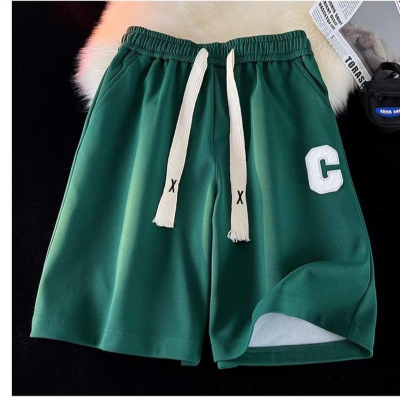 Retro Shorts Men's Summer Sports 5-point Pants Loose Versatile Casual Basketball Mid-pants Summer