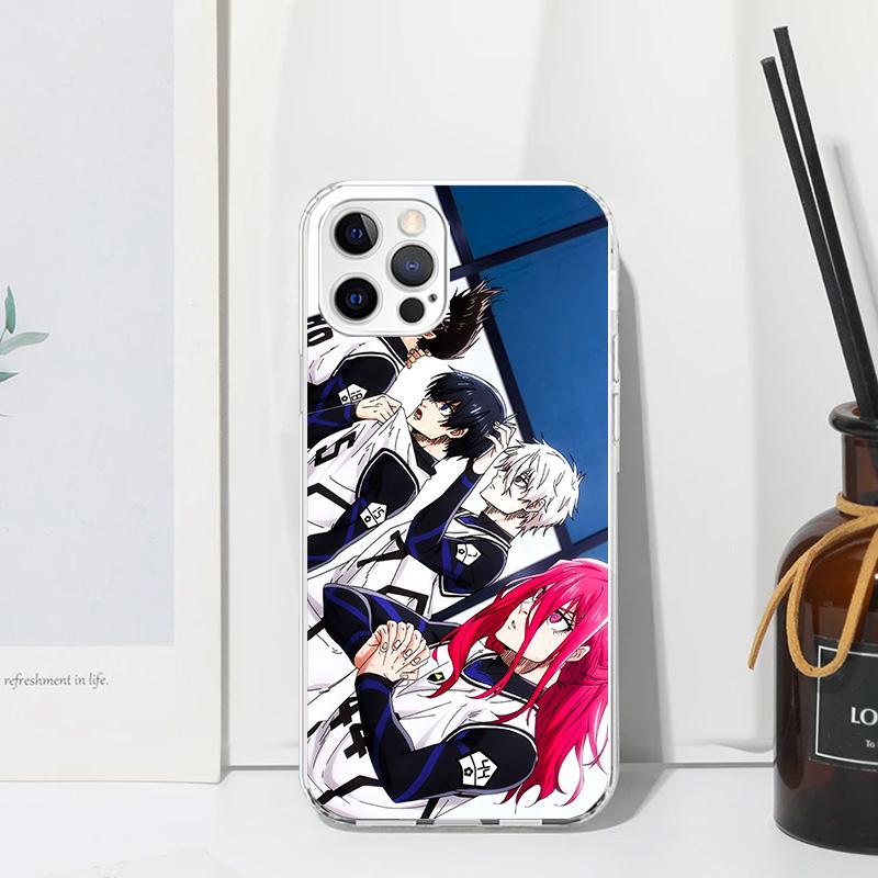 Blue Lock Isagi Yoichi Phone Case For Iphone 17 Air 16 15 Plus 16E 14 Pro Max 13 Mini 12 11 7 8 SE Fundas Soft Back Cover 17 Air