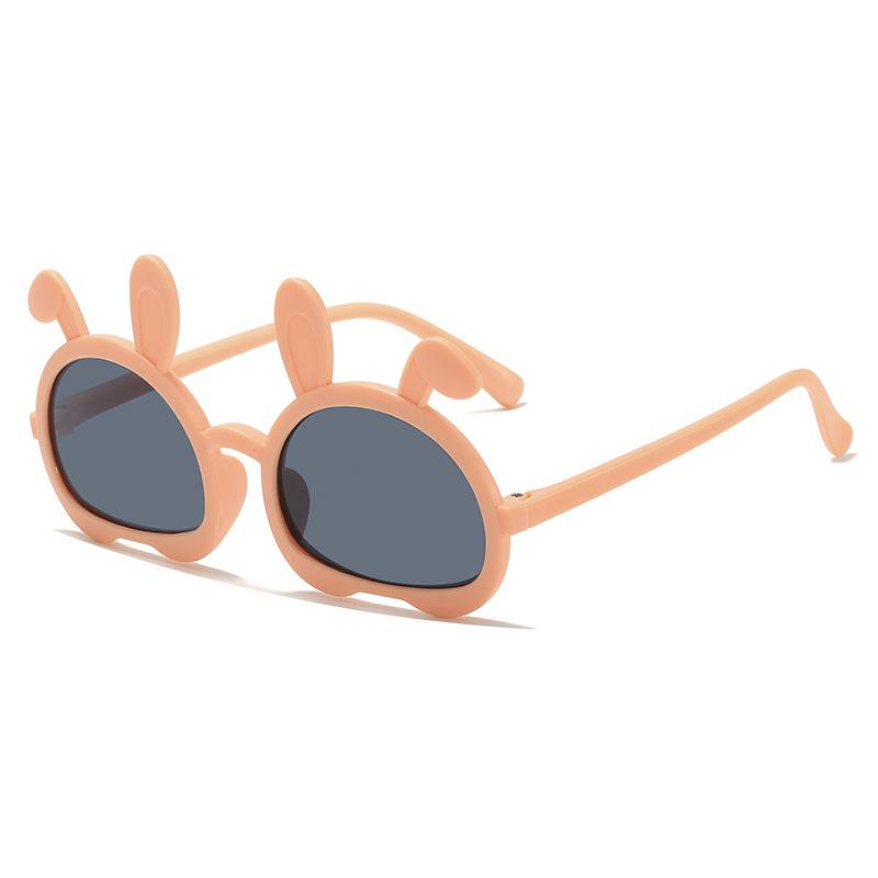 New Fashion Bunny Children's Sunglasses Cute Baby Men's and Women's Cartoon Sunglasses Street Shooting Dance Glasses