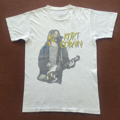 New Arrival Mens Clothes Tee Shirt Homme T-Shirts Men Tshirt for Men Kurt Cobain Guitar T Shirts Funny Casual Printed for Men