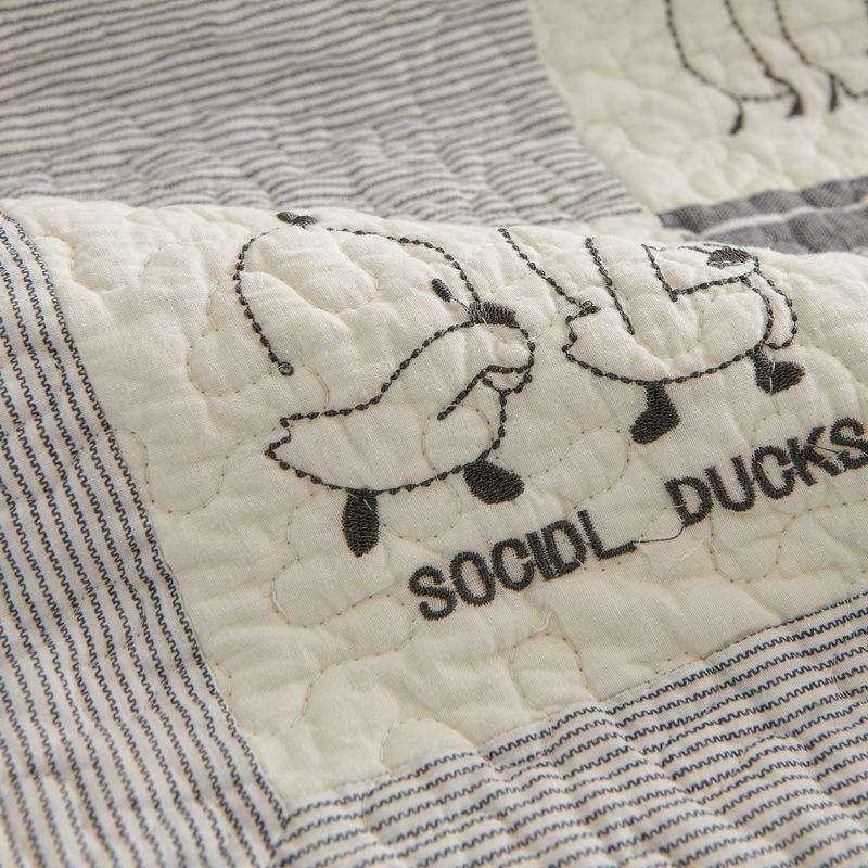 Sofa Cushion, Cotton, Suitable for All Seasons, Nordic Pure Cotton Fabric, Non-slip, Modern Simple Leather Cover, Living Room Seat Cushion