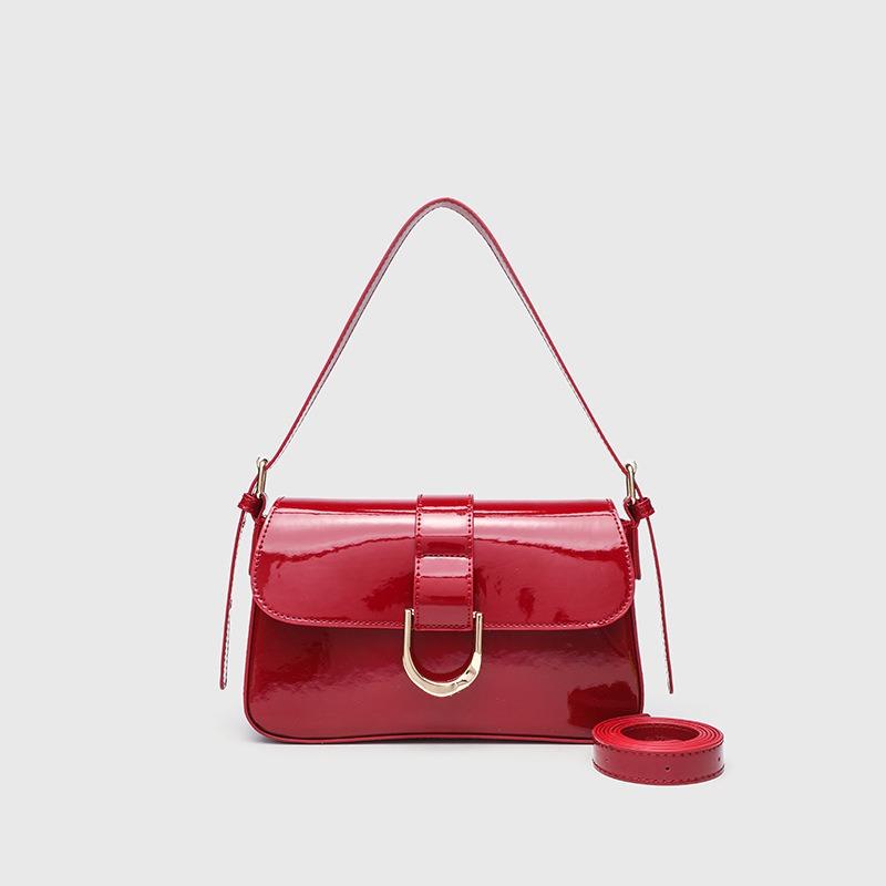 New bag women's high-end baguette bag retro armpit bag girl portable shoulder messenger bag