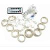 300 LEDs Lichtervorhang mit Fernbedienung Einfache Aufhängehaken 3m x 3m Fenster Lichterkette für Jungen Mädchen Schlafzimmer Dekoration