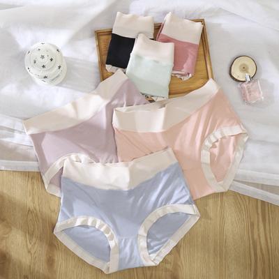Modal Plus Size Soft Plain Color Women Underwear Ladies Panties
