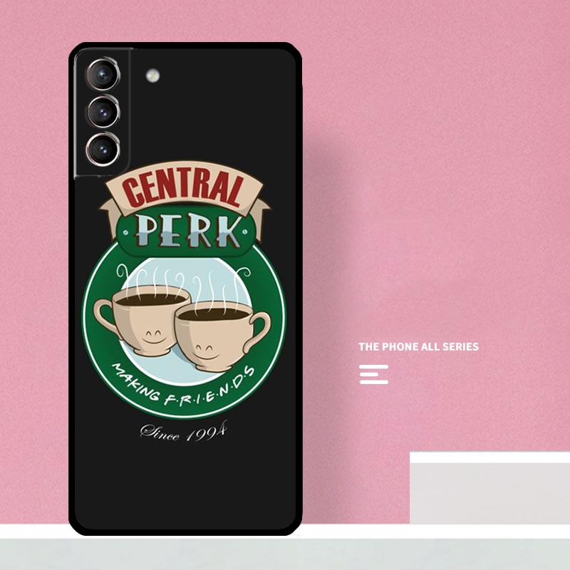 Central Perk Friends Phone Case For Samsung Galaxy S24 S26 Ultra S20 S21 S22 S23 S25 Plus S10 S25 FE Cover Coque
