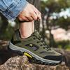 Autumn and Winter Men's Low-top Non-slip Outdoor Hiking Shoes Large Size Casual Walking Shoes Breathable Travel Shoes Hiking Shoes