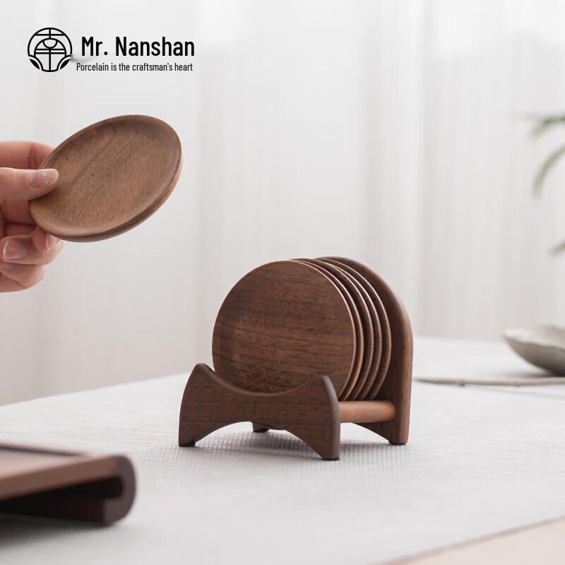 Bamboo Coaster Set