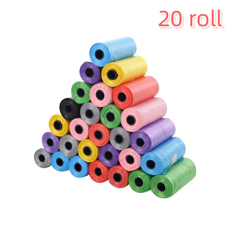 Disposable Small Trash Bags Thickened Leakproof Household Garbage Pouches 5-30 Rolls for Kitchen Bathroom Office Use