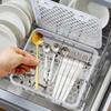 Hollow Out Dishwasher Tableware Cleaning Box Plastic Chopsticks Spoon Cleaning Box  Dishwasher