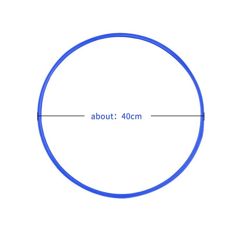 Agile Circle Physical Fitness Ring Children Jump Circle Toys Jump House Grid Kindergarten Football Training Equipment