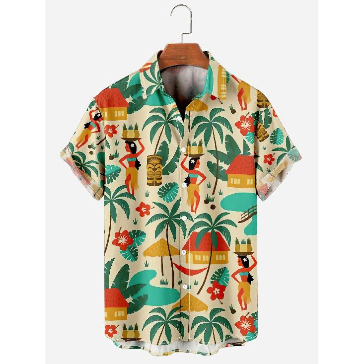 Men's shirt Hawaiian shirt