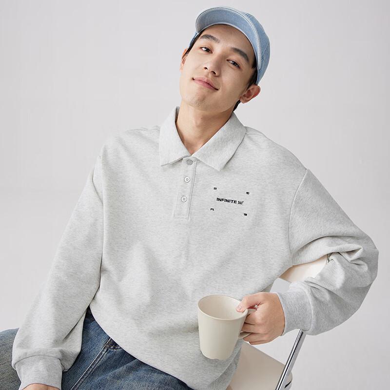 361° Men's Polo Collar Casual Sweatshirt