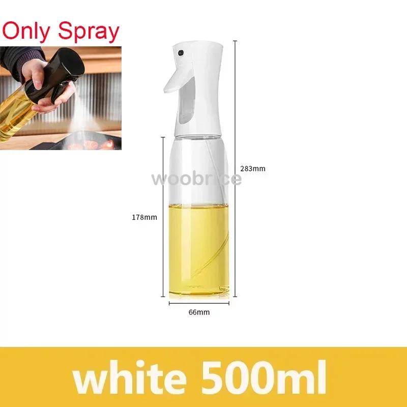 2in1 Oil Sprayer Bottle for Cooking Anti-leakage Olive Oil Storage Bottle for BBQ Air Fryer Salad Steak Kitchen Supplies