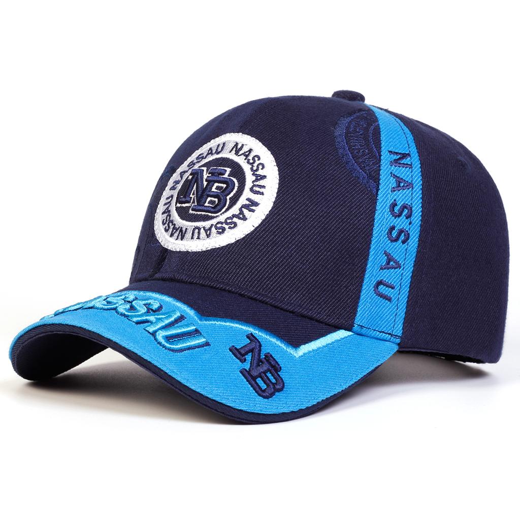 Unisex Baseballkappen mit Buchstabenstickerei Frühling und Herbst Outdoor Verstellbare Freizeitkappen Sonnenschutzhut