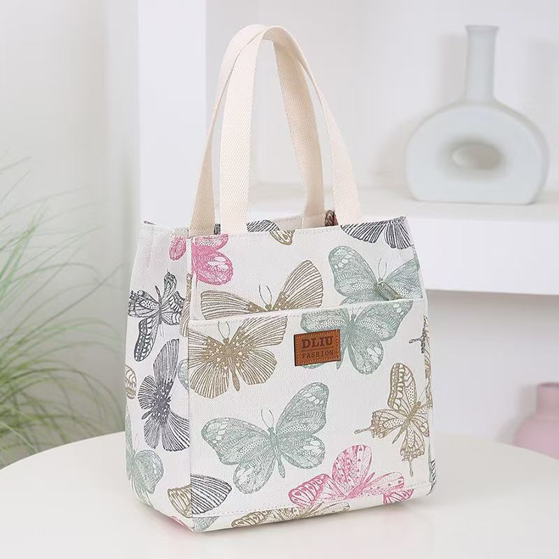 

Сумка-бенто большого объема, для повседневного ношения на работу, портативные сумки для ланча и сумки для ланч-боксов для ношения в руке.