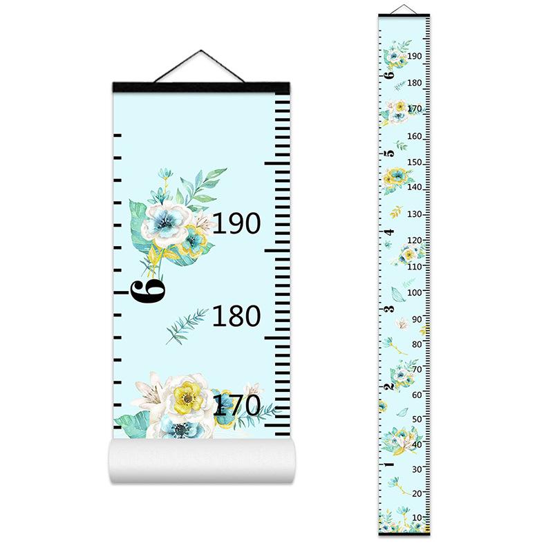 Nordic Style Children's Height Chart - Decorative Wall Hanging Measuring Sticker