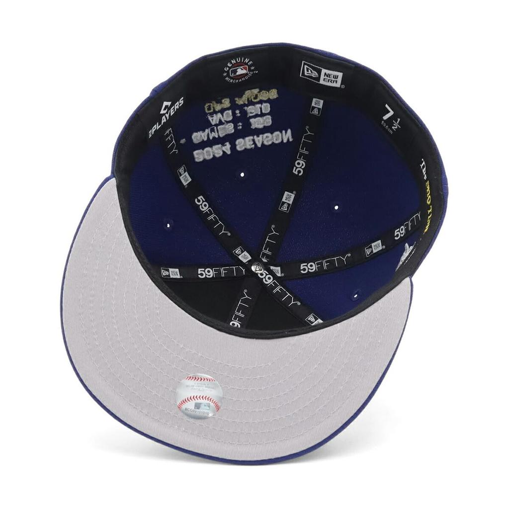 New Era 59FIFTY Los Angeles Dodgers Shohei Ohtani LA Dark Royal 7 5950 LOSDOD OHTANI 24 STATS DROY 1/2