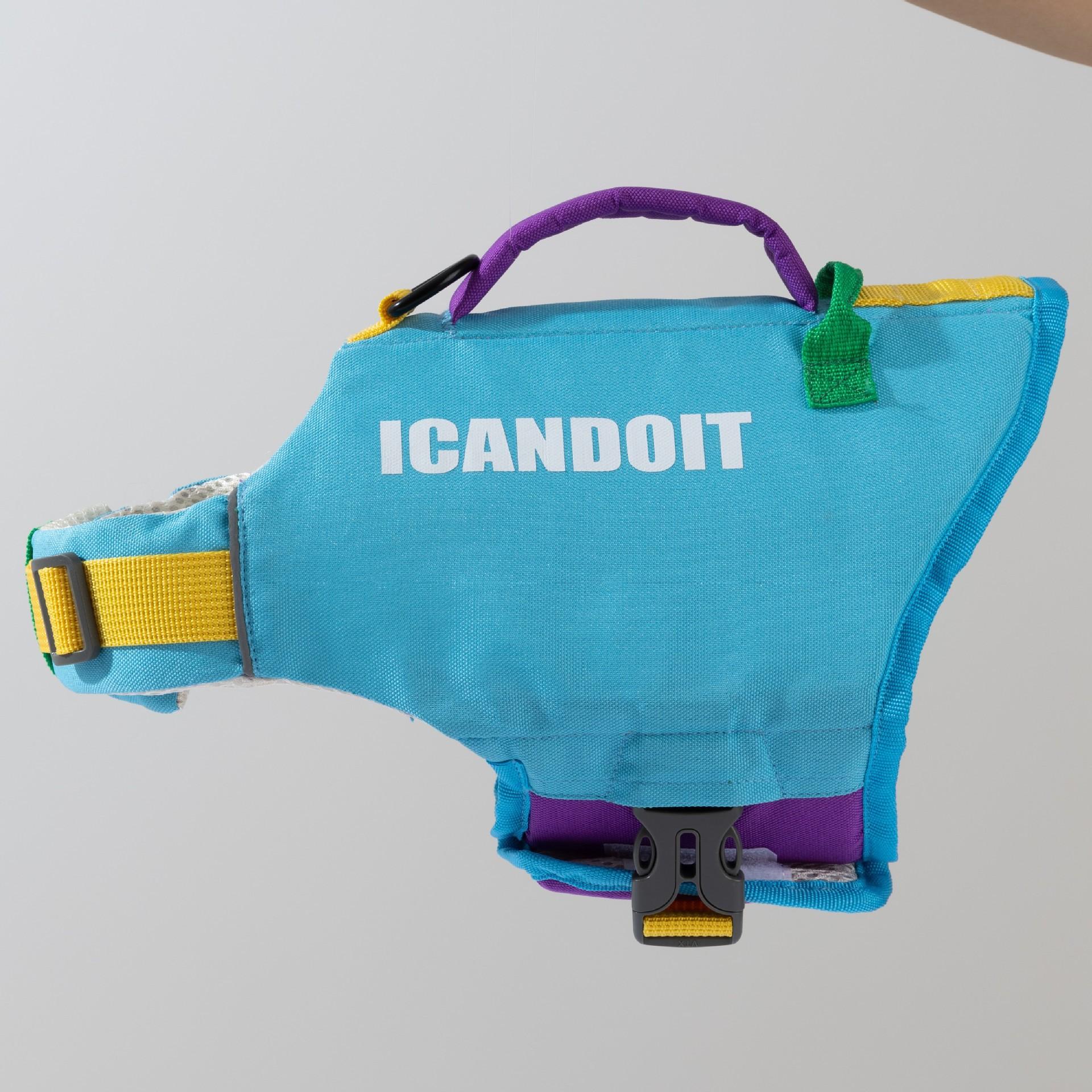 

Летний щенок собака плавательный спасательный жилет золотистый ретривер сиба-ину регулируемый купальник плавучая одежда одежда для домашних собак XS (recommended 3-2.5kg) бонди синий