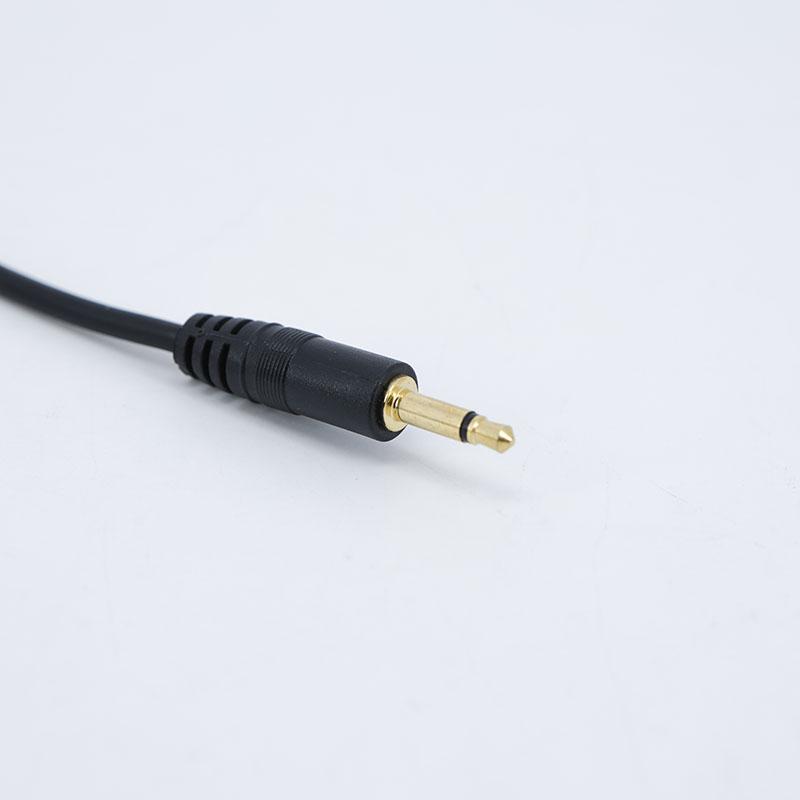 Gold Plated Mono TS 6.35mm To 3.5mm Male Audio Adapter Cable Line TS 3.5 Male To 6.35 Male Audio Cord Wire Adaptor Line 6.35