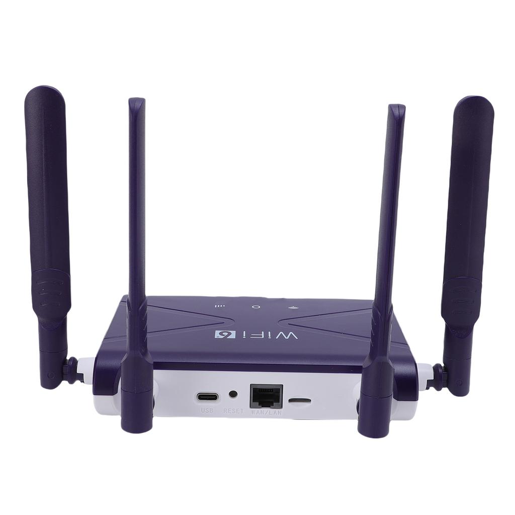 WiFi6 Wireless Router 300Mbps 4G CPE LTE Router with SIM Card Slot 4 Antennae for Phone Laptop PC
