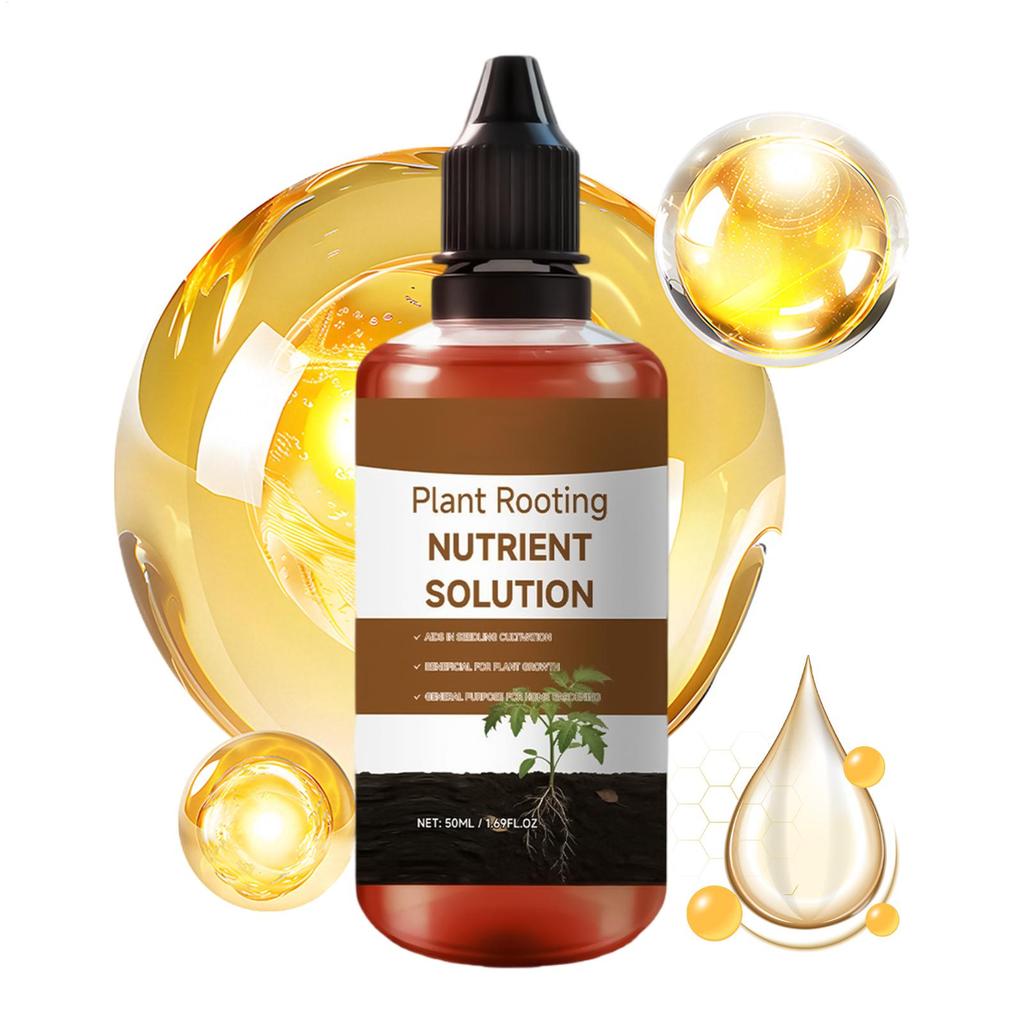 Roots Organic Nutrients 60ml Cuttings Booster Plant Growth Enhancer for Home Propagation Soil Indoor Houseplants Pothos Monstera