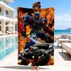 Trans-formers Beach Towel, Super Soft Microfiber, Perfect Gift for Her/Him, Birthday, for Pool, Beach, Travel, Decor Beach Party
