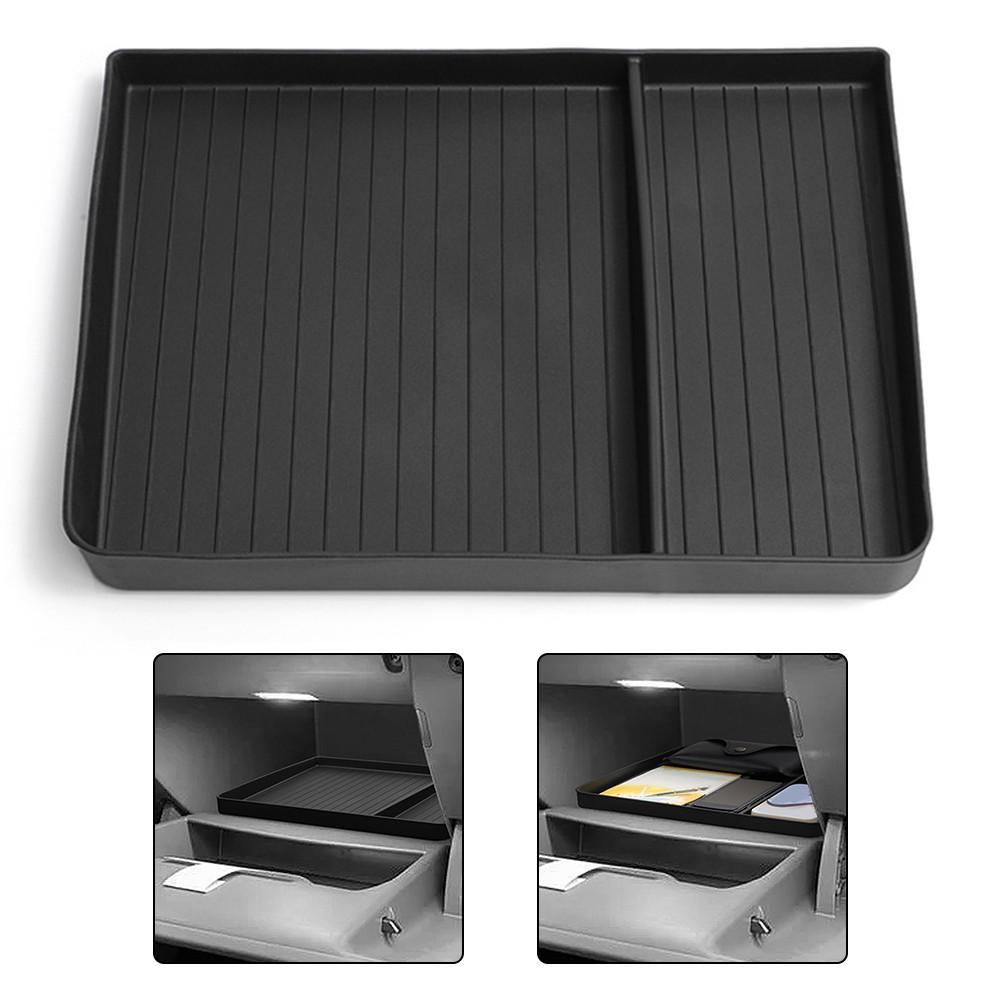 Car Storage Mat Glove Box Organizer Fits Glove Box