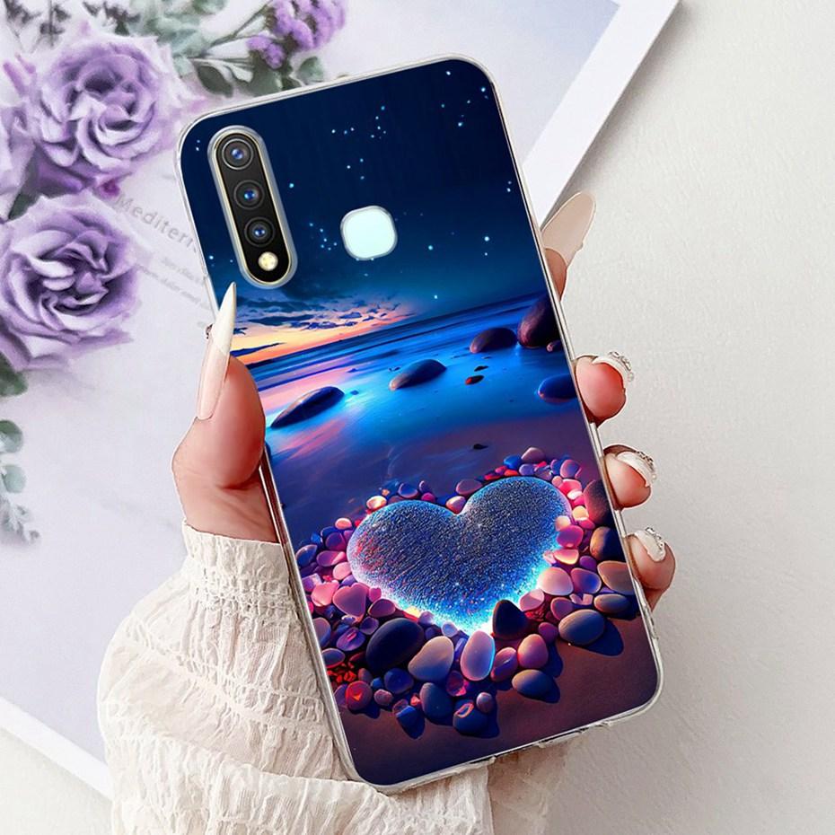 New Design Phone Case For Vivo 1915 Y19 Y5s Clear TPU Slim Back Cover For Vivo Y19 Y5s 1915 Soft Silicone Cases