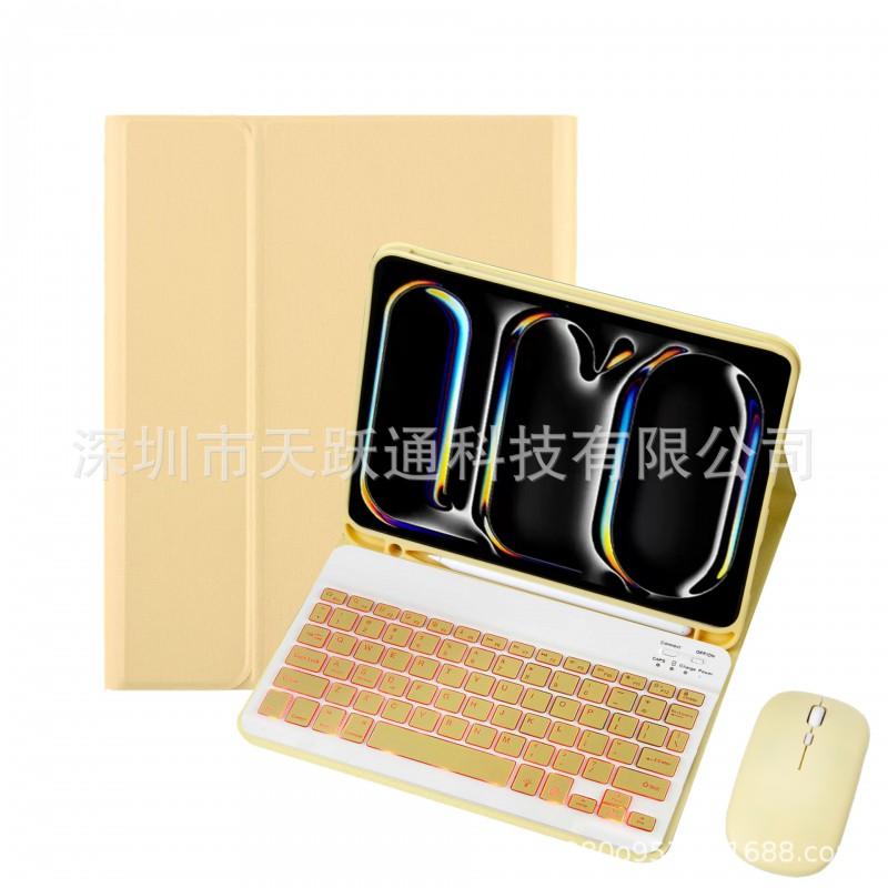 IPad Pro 13 Keyboard Case With Pen Slot Air 7 11th Gen 10.2 Bluetooth Folio Cover