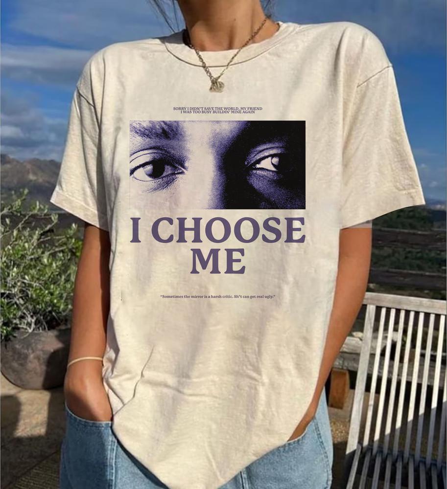 

Kendrick Lamar Rapper I Choose Me T Shirt Full Size S-5XL Unisex T-Shirt XXXXL
