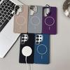 Samsung S26 Ultra Magnetic Matte Phone Case with S25 Lens Protector
