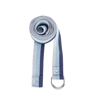Ukyoulaku Yoga Belt Yoga Strap Stretch with Buckle Cotton "Blue"