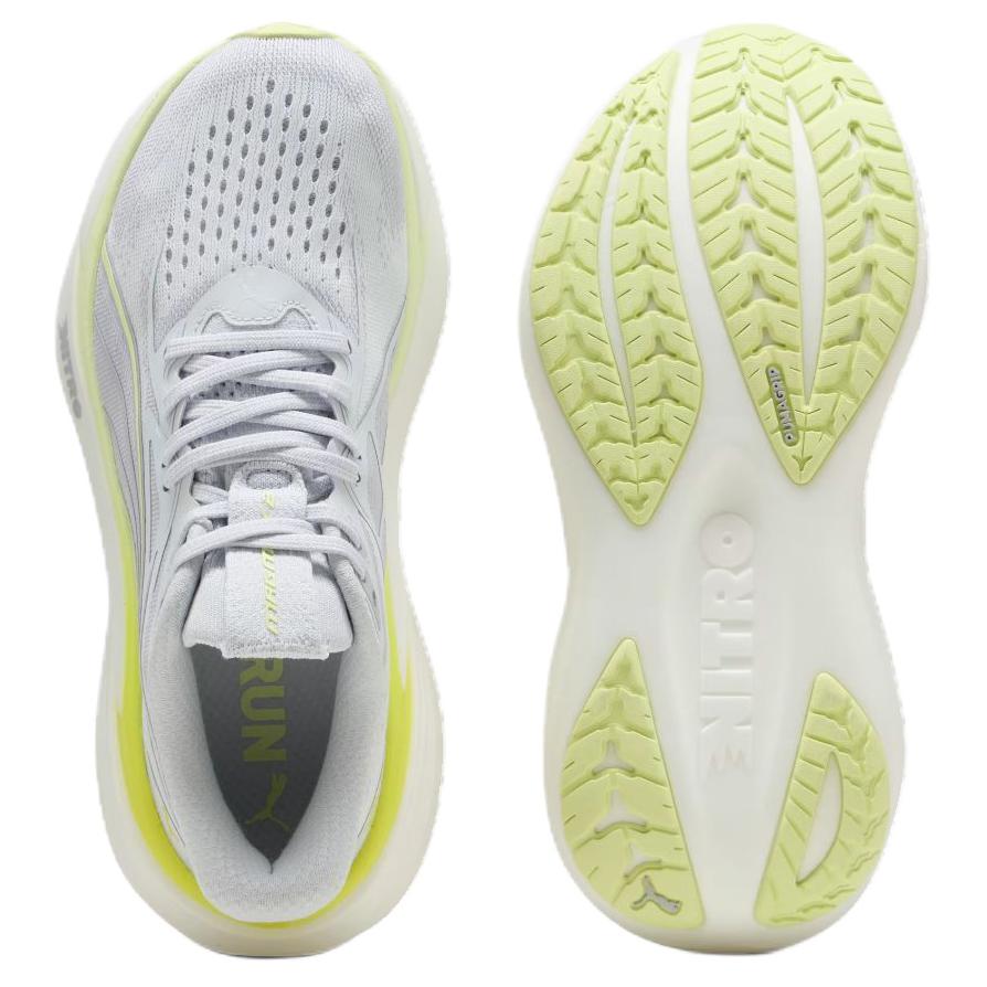 Puma MagMax Nitro 2 Apple Spritz Women Sneakers Grey Silver-Mist 312126-03