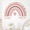 Cartoon Boho Rainbow Wall Sticker Children Room Decor For Kids Room Bedroom Girls Gift Living Room Home Decoration Wall Decals