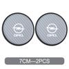 Car Water Cup Pad Non Slip Coaster Drinks Mat For Opel Astra G H J K F Corsa D Zafira B Insignia Mokka Regal Auto Accessories