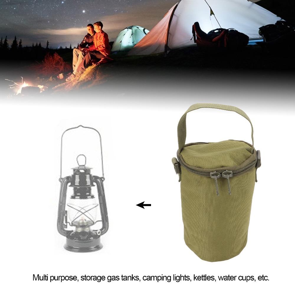 

Large Capacity Camping Gas Lamp Handle Bag Propane Tank Carrying Bag Cookware Storage