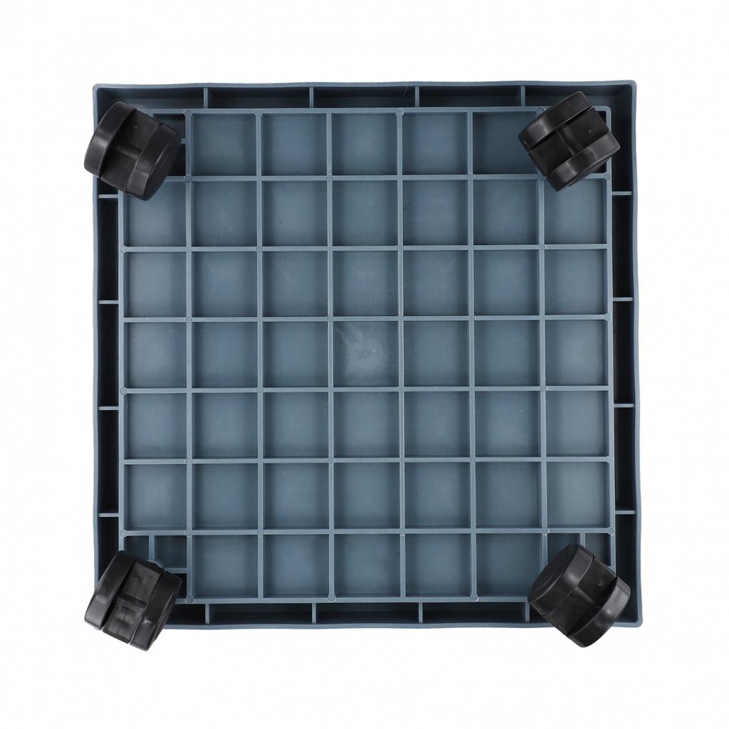 Movable Square Flower Pot Tray for Effortless Transportation of Heavy Planters