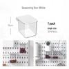 Desktop Pegboard Organizer – Standable/Adhesive No-Drill Storage Dividers for Desk Accessories