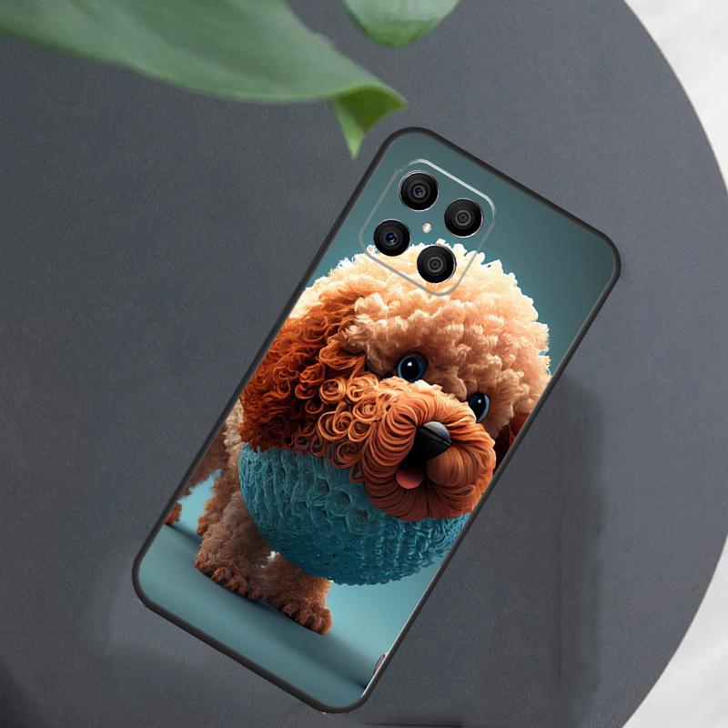 Poodle Dog Case For Honor Magic 8 7 5 6 Pro Cover For Honor 200 400 Lite 50 70 90 X8a X8b X9a X9b X9c