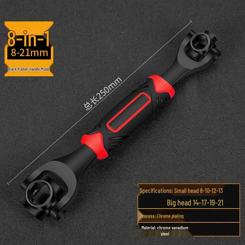 52-in-1 Mehrzweck 360° Schraubenschlüssel-Set