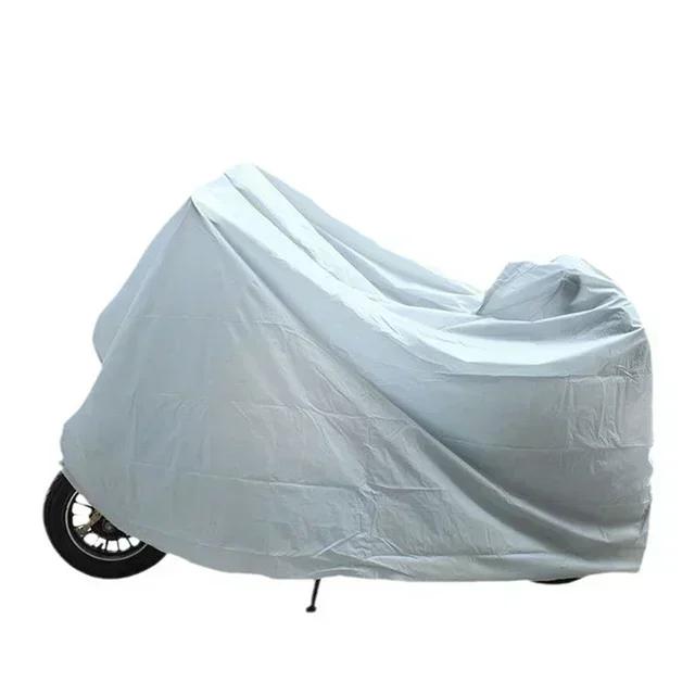 Universal Motorcycle Cover Sunproof Dustproof Waterproof Bike Scooter Electrombile UV Protection Reflective Stripes
