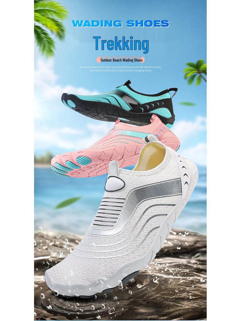 Unisex Quick-Dry Non-Slip Beach & River Shoes for Swimming, Fishing, and Fitness