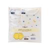 MIKI HOUSE HOT BISCUITS Long Sleeve Body Shirt Set White X (Pullover Style) 2-Piece (70cm, Blue) 74-9932-570