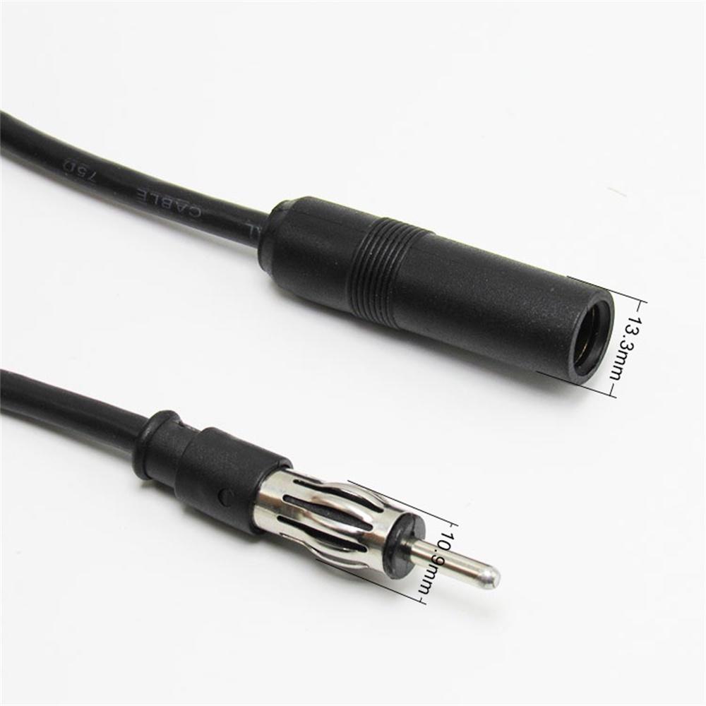 Car Radio Antenna Brand New Coax Cable Lead Female To Male Antenna Cable High Quality Am/Fm Antenna Adapter For Stereo System