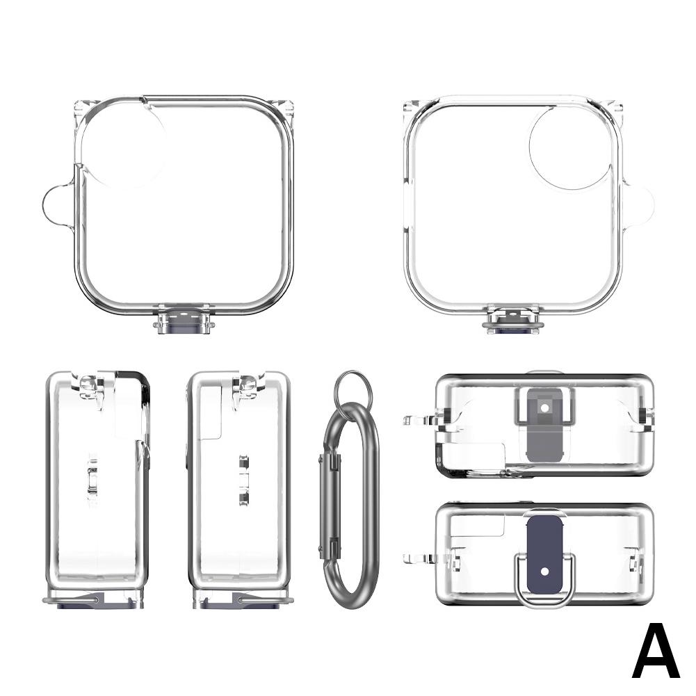 Transparent TPU Case Cover for Buds Pro 2, Wireless Bluetooth Headphone Cover with Lock & Hook, Solves Headphone Case Scratches
